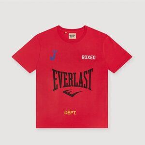 Authentic Mens Gallery Dept. x Everlast J Tee Red